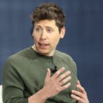 Sam Altman, Worldcoin, mobile verification device, digital identity, biometric technology, iris scan, World ID, identity verification, portable Orb, cryptocurrency, tech innovation, OpenAI, privacy and security, global access, digital authentication
